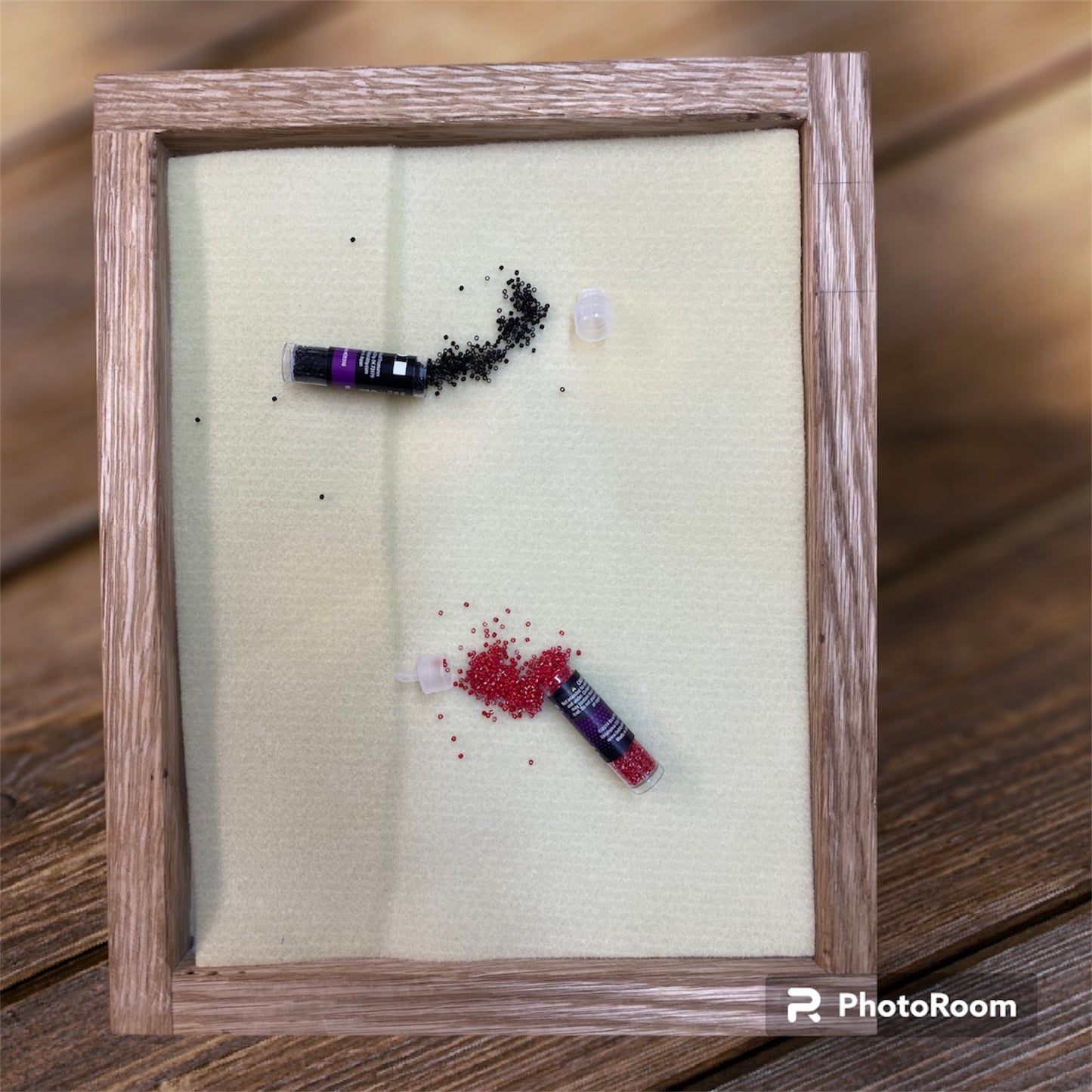 Small Wood Bead Tray